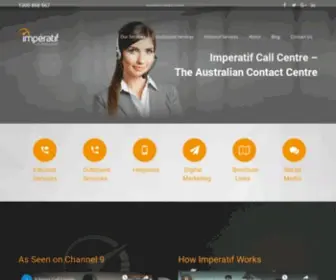 Imperatif.com.au(Call Centre) Screenshot