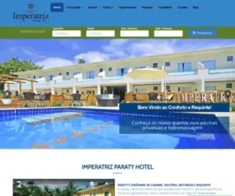 Imperatrizparatyhotel.com.br(Conheça a estrutura da pousada Imperatriz Paraty Hotel) Screenshot