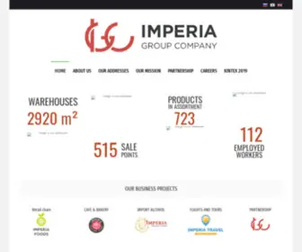 Imperia.co.kr(Imperia group company) Screenshot