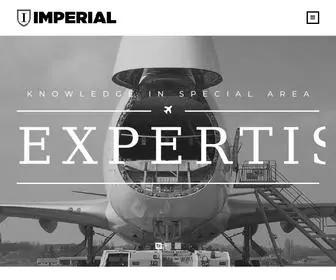 Imperial-Aviation.com(Expertise & Extra mile in Airfreight & Artwork logistics) Screenshot