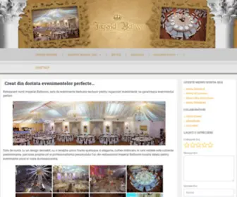 Imperial-Ballroom.ro(Restaurant nunti Cluj Imperial Ballroom Sala Evenimente) Screenshot