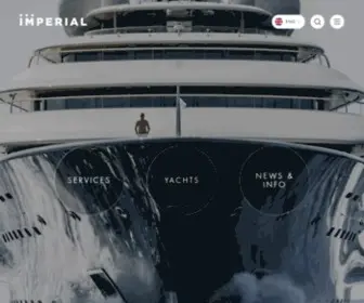 Imperial-Yachts.com(Luxury Yachting 360) Screenshot
