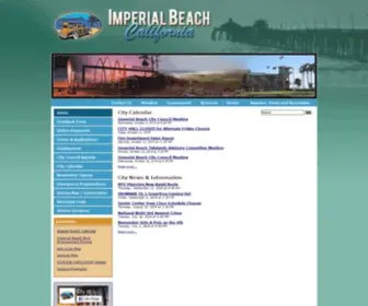 Imperialbeachca.gov(Imperial Beach) Screenshot