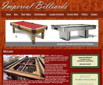 Imperialbilliards.com(Imperial Billiards) Screenshot