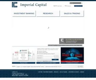 Imperialcapital.com(Imperial Capital) Screenshot