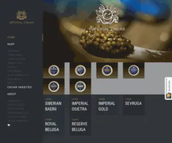 Imperialcaviar.co.uk(Buy Caviar Online) Screenshot