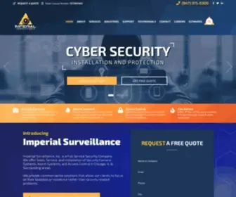 Imperialcctv.com(Imperial Surveillance) Screenshot