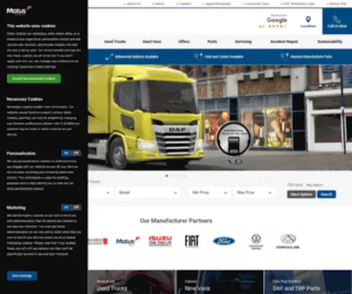 Imperialcommercials.co.uk(Commercial Vehicles) Screenshot