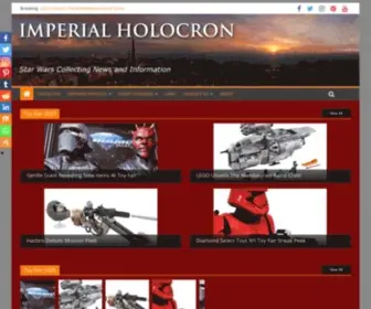 Imperialholocron.com(Imperial Holocron) Screenshot