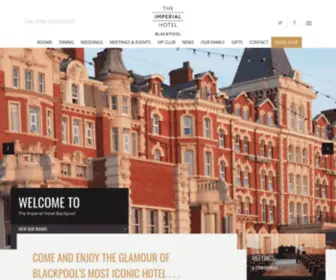 Imperialhotelblackpool.co.uk(Our iconic luxurious Victorian property) Screenshot