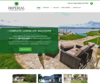 Imperiallandscapingfl.com(Landscaping Company) Screenshot