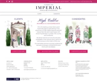 Imperialnannies.com(Imperial Nannies) Screenshot