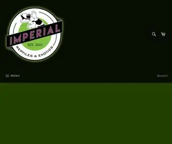 Imperialreptiles.com(IMPERIAL REPTILES & EXOTICS) Screenshot