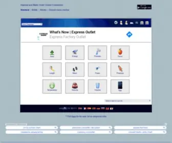 Imperialtometric.com(Online conversion of imperial and metric units of measurement) Screenshot