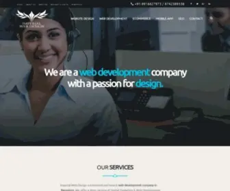 Imperialwebdesign.in(Website development company) Screenshot