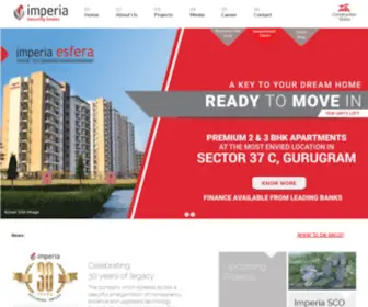 Imperiastructures.com(Best Real Estate Developers in Delhi NCR) Screenshot