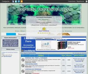 Imperio-Numismatico.com(Imperio-Numismático, foro de numismática) Screenshot