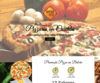 Imperiodapizza.com.br(Pizzaria em Curitiba) Screenshot