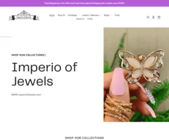 Imperioofjewels.com(Imperio of Jewels) Screenshot