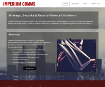 Imperium-Comms.com(Imperium Comms) Screenshot