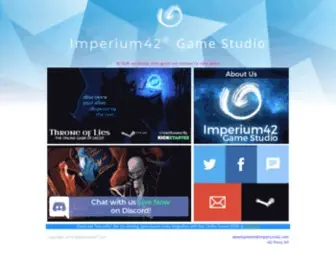 Imperium42.com(Imperium42 Game Studio (í42)) Screenshot
