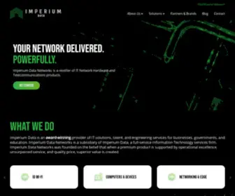 Imperiumdatanetworks.com(Imperium Data Networks) Screenshot