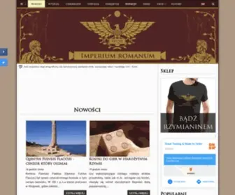 Imperiumromanum.pl(Historia Antycznego Rzymu) Screenshot