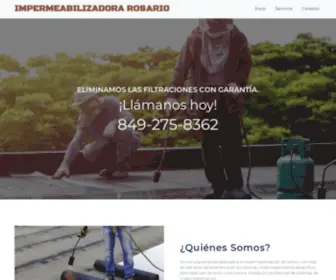 Impermeabilizadorarosario.com(Impermeabilizadora Rosario) Screenshot