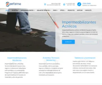 Impermeabilizantesyaislantestermicosmonterrey.com(Impermeabilizantes y Aislantes Termicos en Monterrey) Screenshot