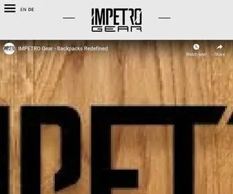 Impetrogear.com(Impetro Gear) Screenshot