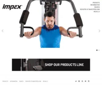 Impex-Fitness.com(The Best Home Gyms) Screenshot