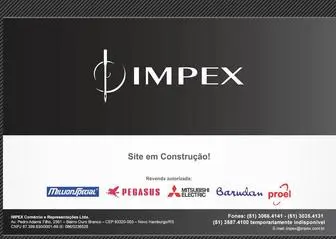 Impex.com.br(Máquinas de costura) Screenshot