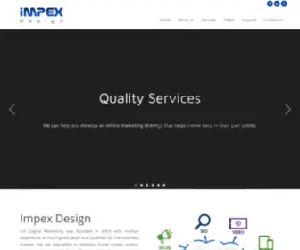 Impexi.com(Impex Design For Digital Marketing) Screenshot