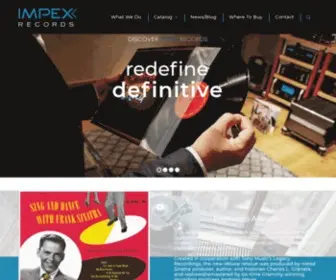 Impexrecords.com(Vinyl Records) Screenshot