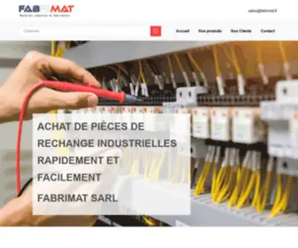 Impexron.fr(Industriel Pièces rechange ventes) Screenshot