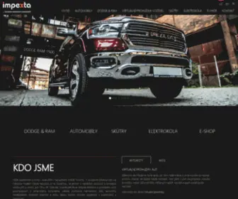 Impexta.com(Máme dlouholeté zkušenosti s dovozem) Screenshot