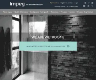 Impeyshowers.com(Impey Showers) Screenshot