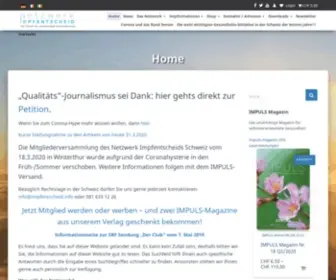 Impfentscheid.ch(Impfentscheid) Screenshot