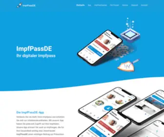 Impfpass.de(ImpfPassDE • Digitaler Impfpass mit ärztlich signiertem Impfnachweis) Screenshot