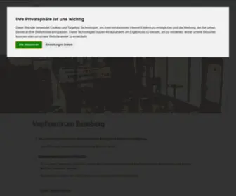 ImpfZentrum-Bamberg.de(Impfzentrum Bamberg) Screenshot