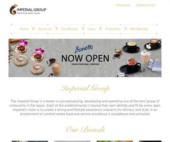 Impgroup.co.id(The Imperial Group) Screenshot