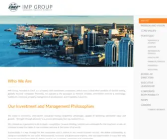 Impgroup.com(IMP Group) Screenshot