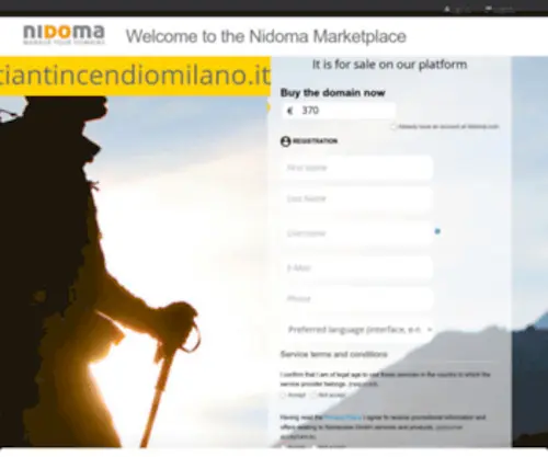 Impiantiantincendiomilano.it(ACQUISTA il dominio) Screenshot