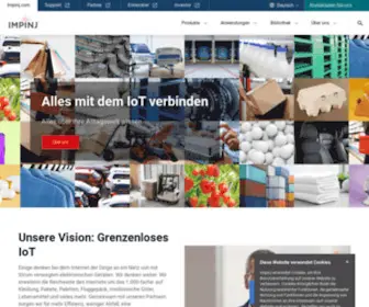 Impinj.de(RAIN-RFID-Lösungen für ungebundenes IoT) Screenshot