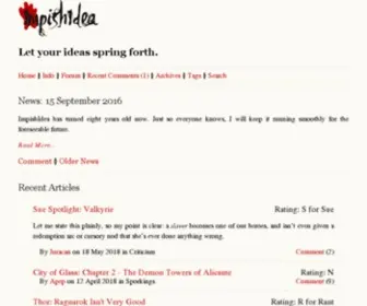 Impishidea.com(ImpishIdea) Screenshot
