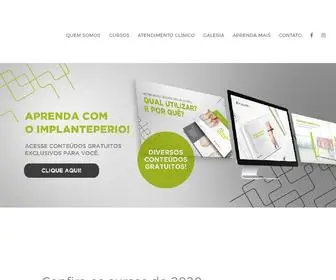 Implanteperio.com.br(Odontologia) Screenshot