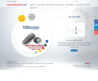 Implantnhakhoa.com(Implant Nha Khoa) Screenshot