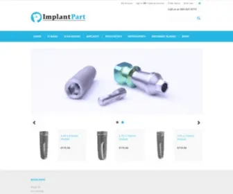 Implantpart.com(Dental Implants) Screenshot