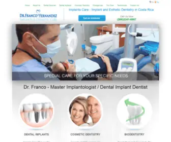 Implantscarecostarica.com(Implantscare Esthetics) Screenshot