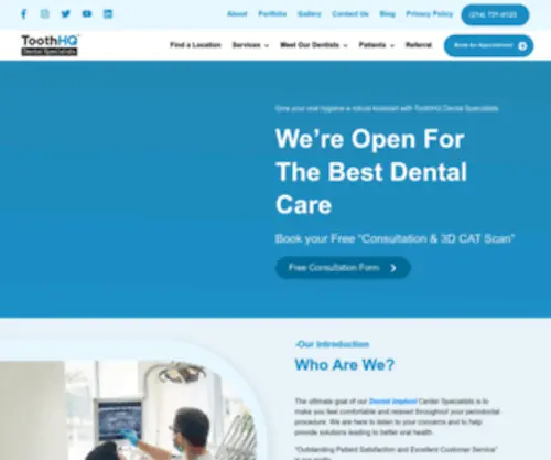 Implantsgumcare.com(Top Periodontist in Carrollton) Screenshot